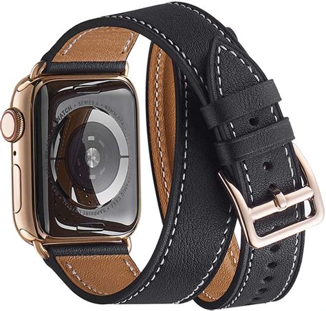 apple watch fake hermes double clasp loop - genuine Apple Watch bands.